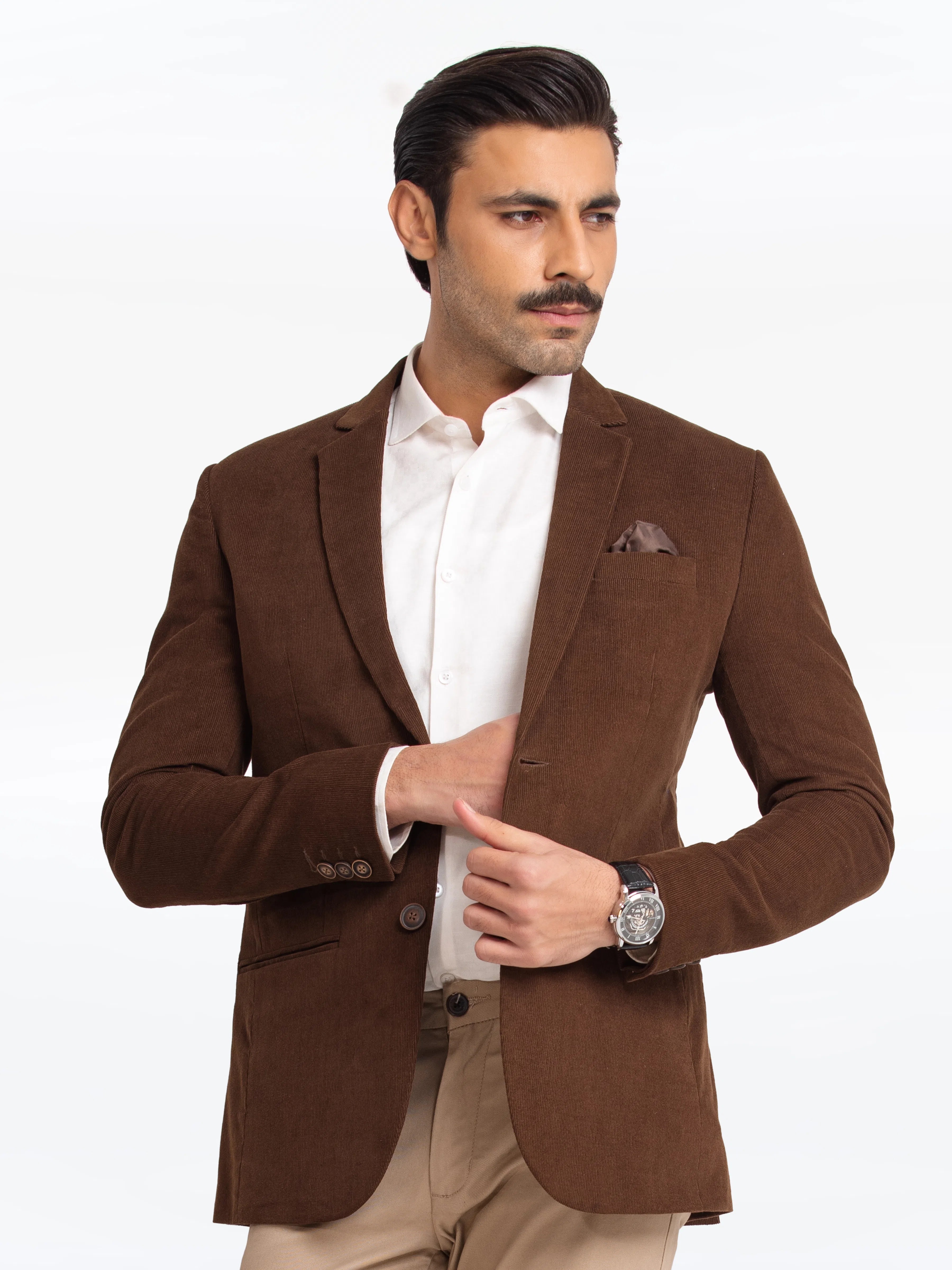 Men's Brown Blazer - EMTB24-6860