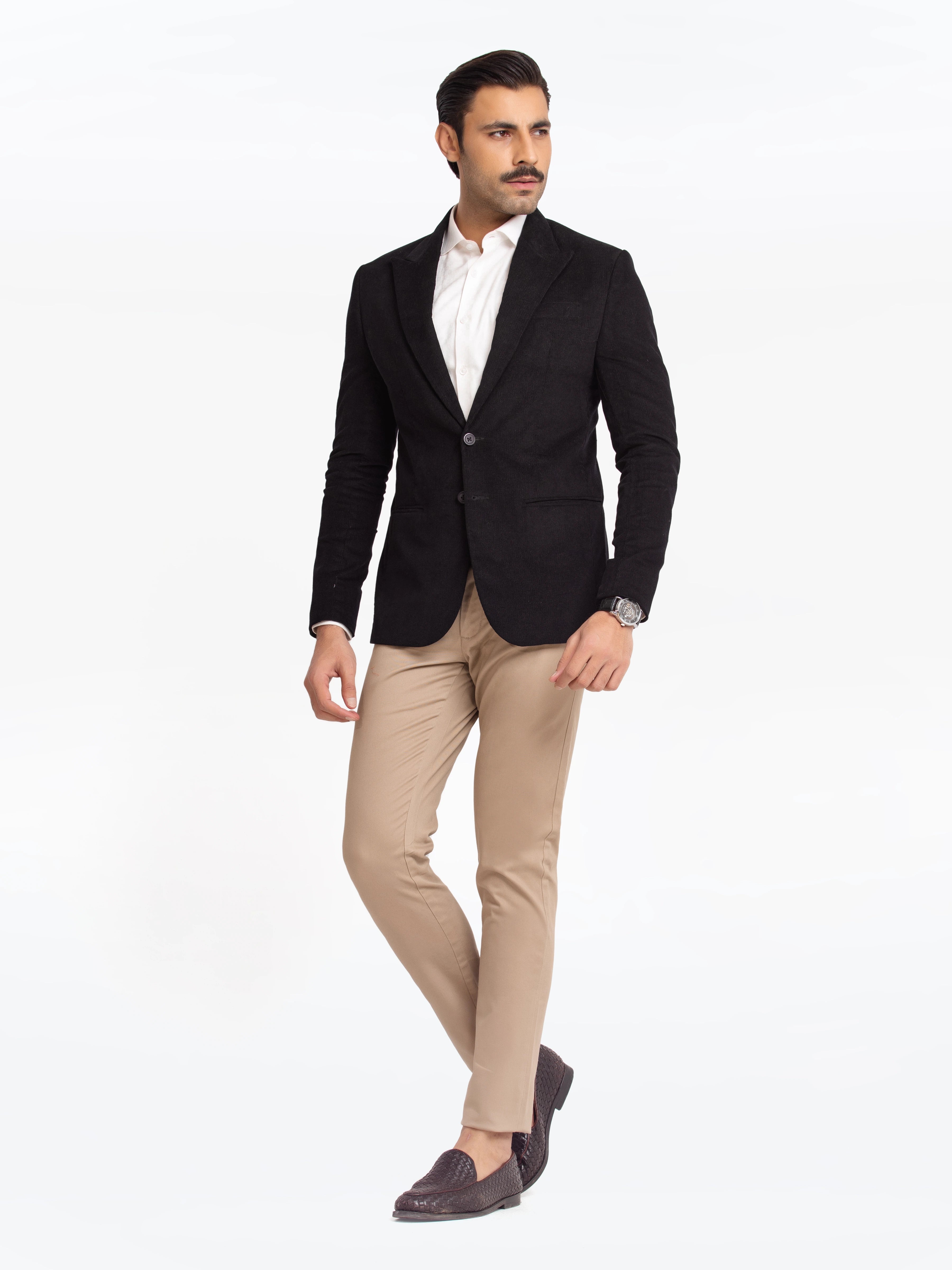 Men's Black Blazer - EMTB24-6863