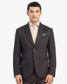 Men's Dark Brown Blazer - EMTBK24-005