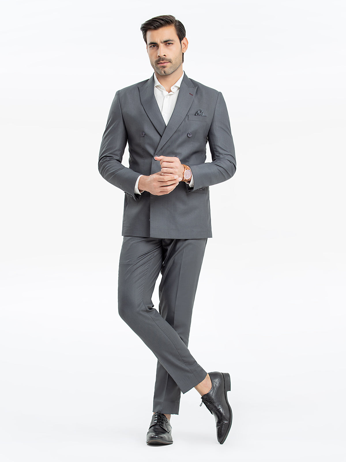 Men's Grey Coat Pant - EMTCP23-6854