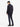 Men's Black Long Coat - EMTC24-004