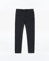 Men's Black Denim Pant - EMBPD24-004