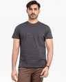 Men's Black Graphic Tee - EMTGT24-024