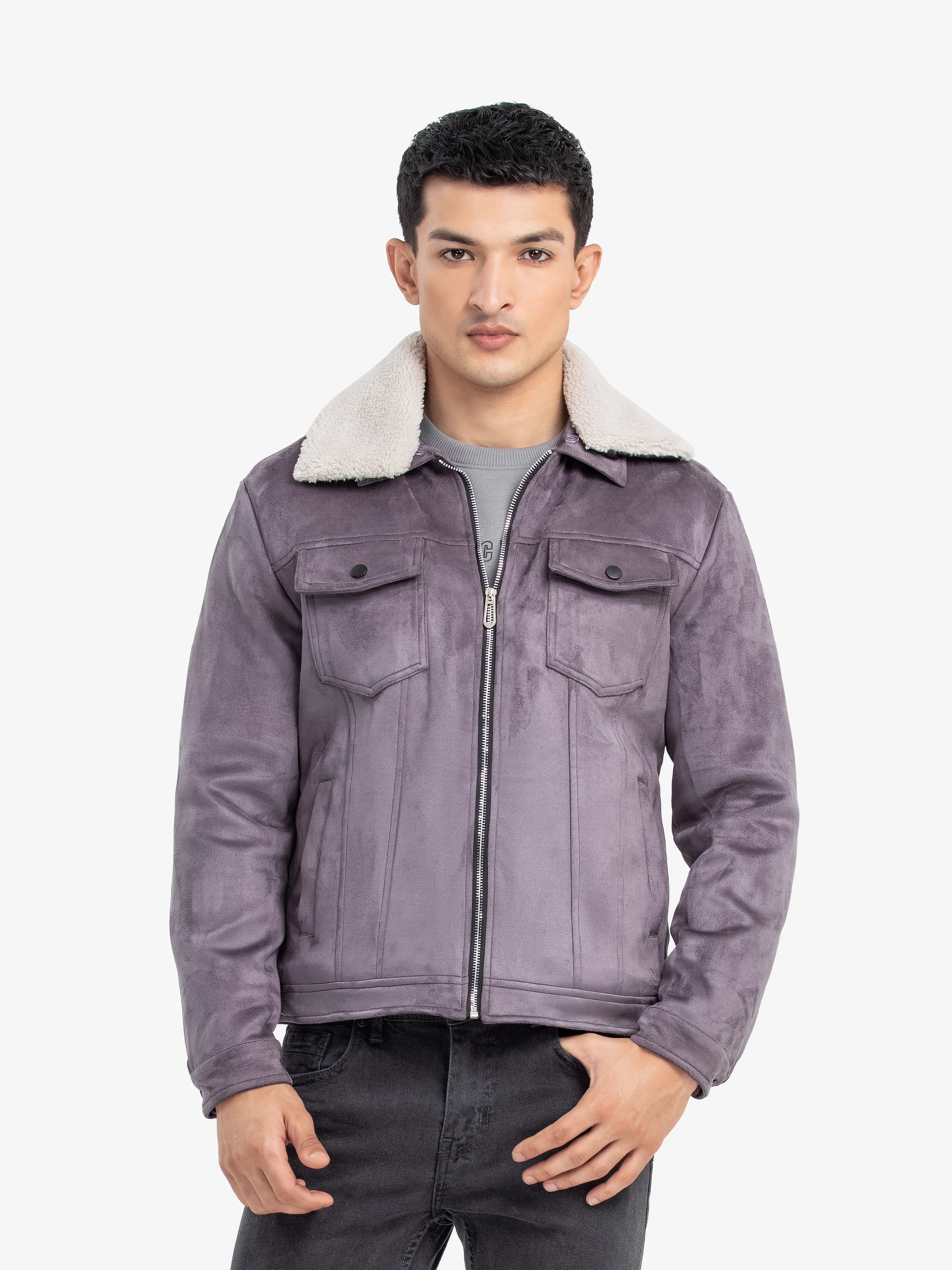 Men's Light Plum Jacket - EMTJ24-015