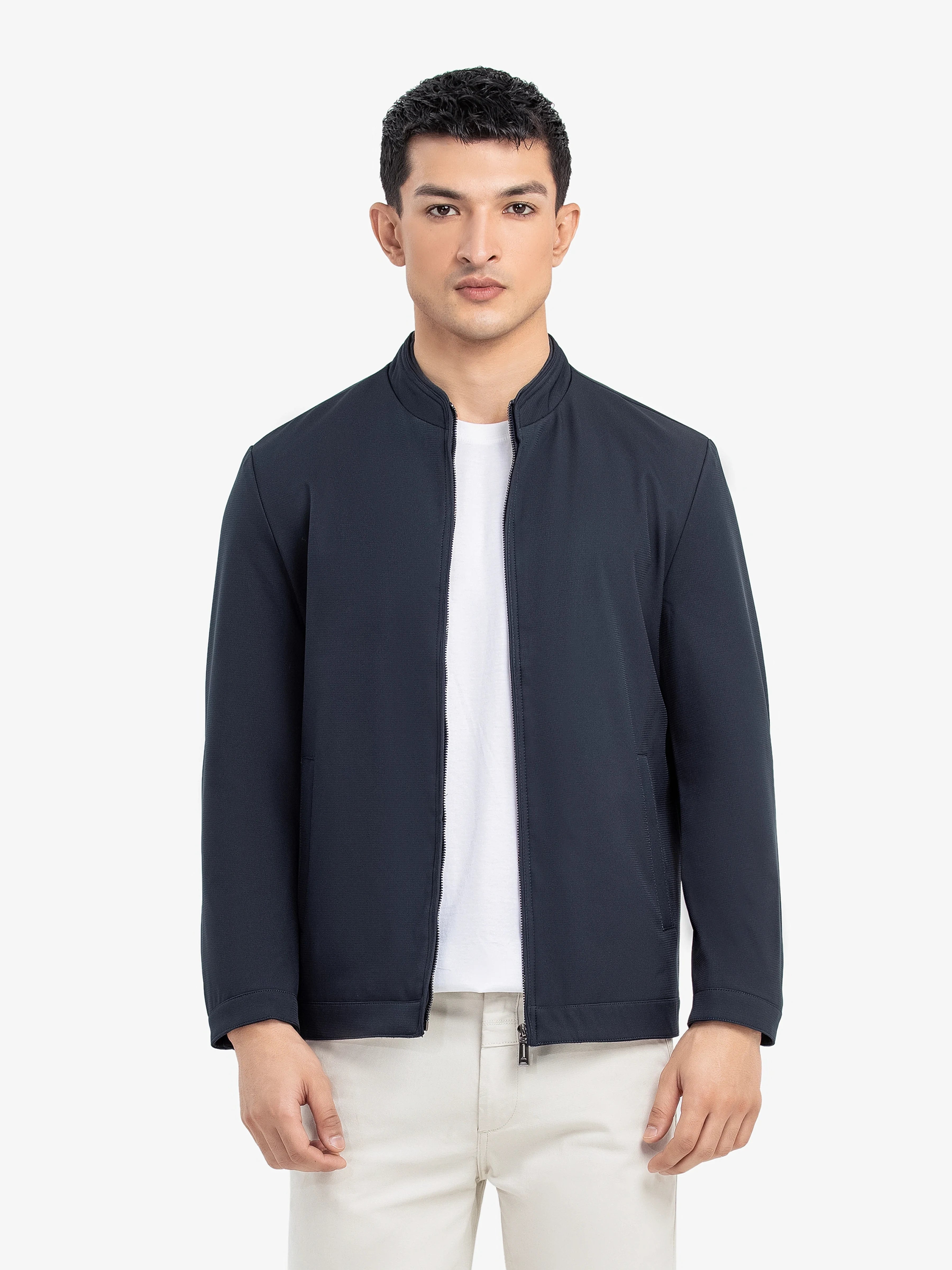 Men's Dark Navy Jacket - EMTJ24-025