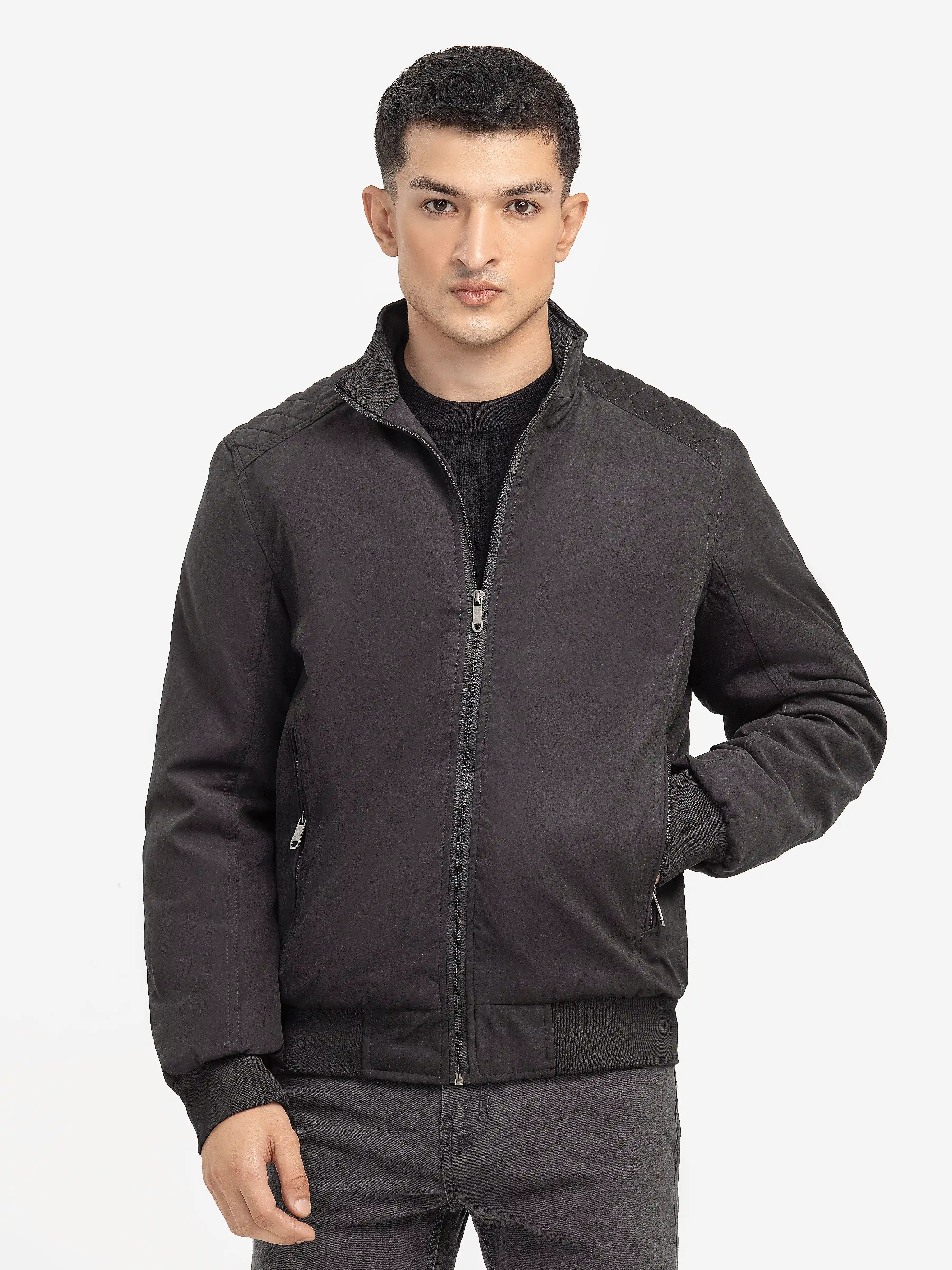 Men's Black Jacket - EMTJP24-013