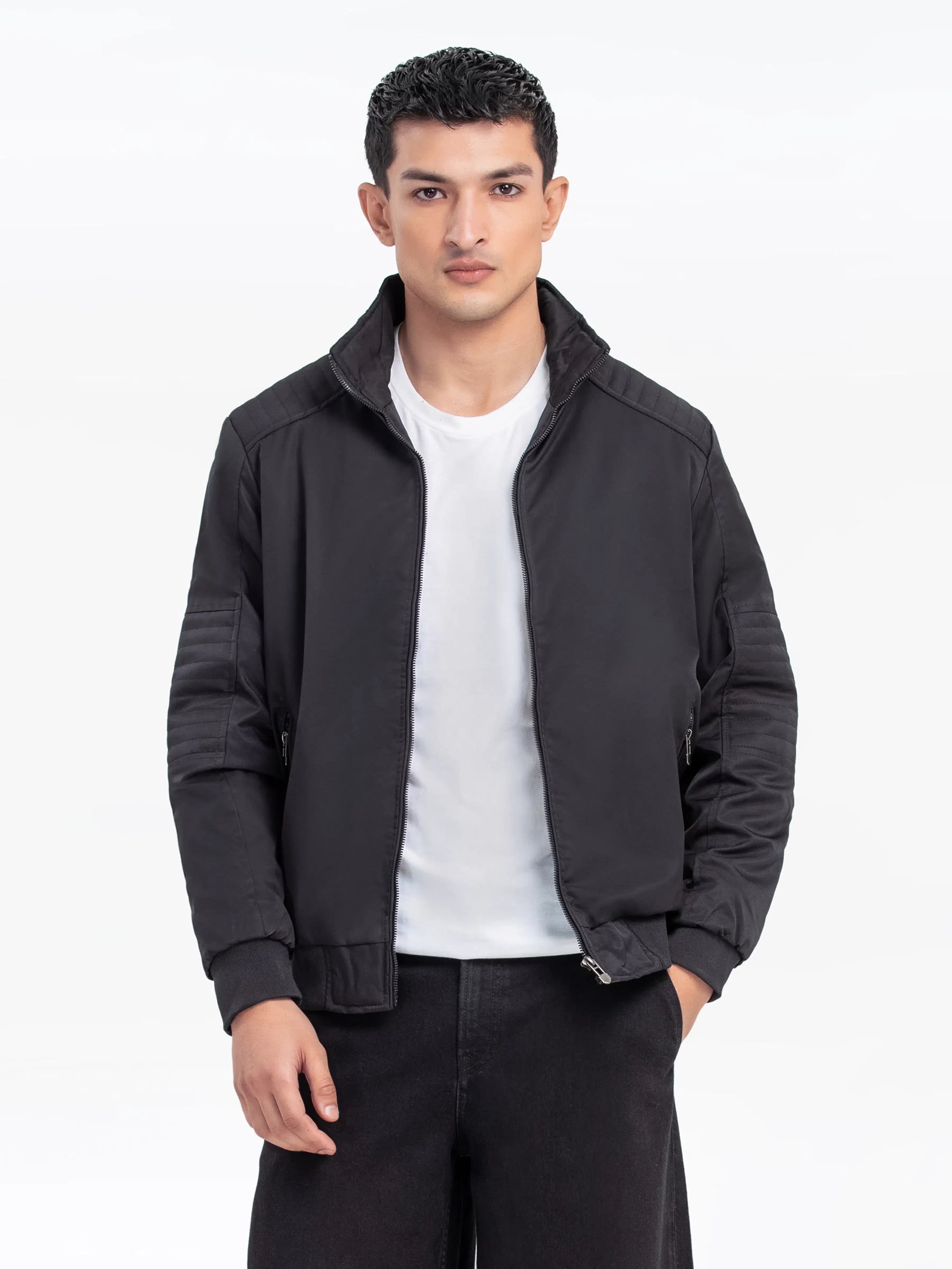 Men's Black Jacket - EMTJP24-019