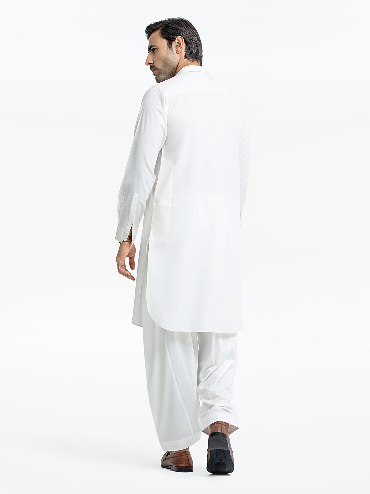 ednrobe Men 's White Kurta Shalwar Tailored - EMTKST24-99442 – edenrobe ...