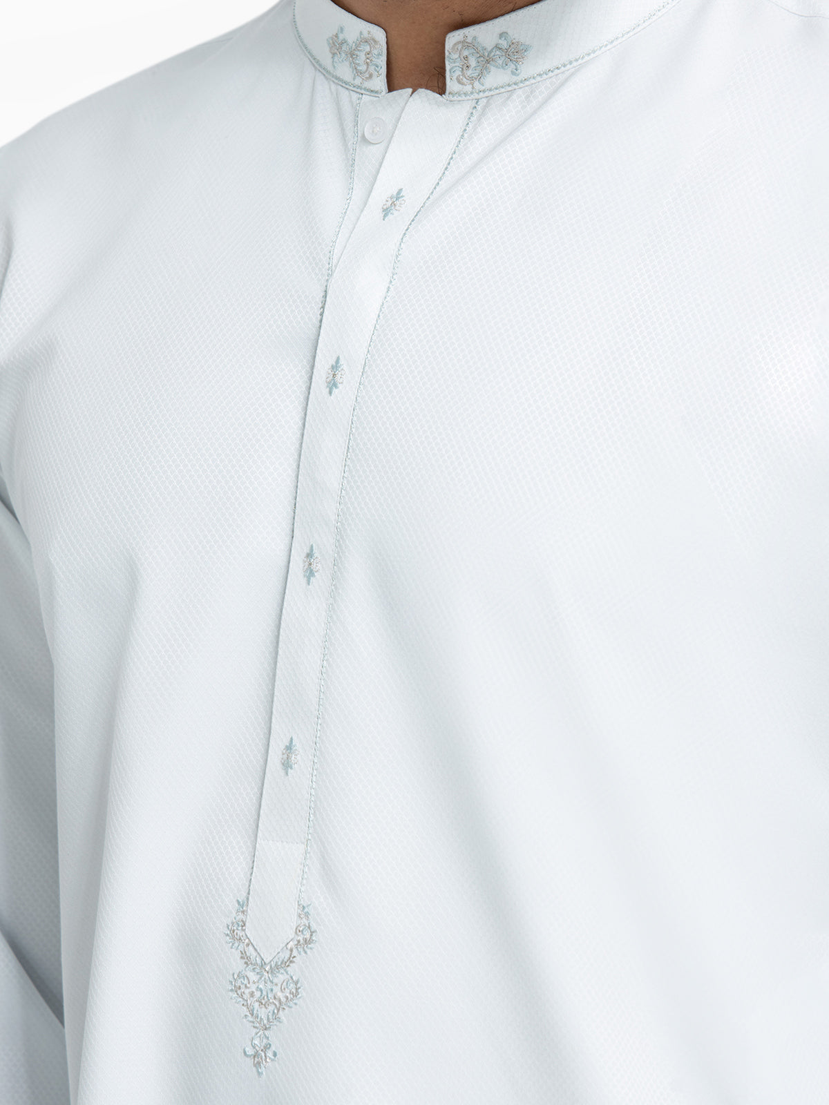 edenrobe Men's Ice Blue Kurta - EMTK24-99443 – edenrobe Pakistan