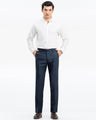 Men's Royal Grey Formal Pant - EMBPF24-15265