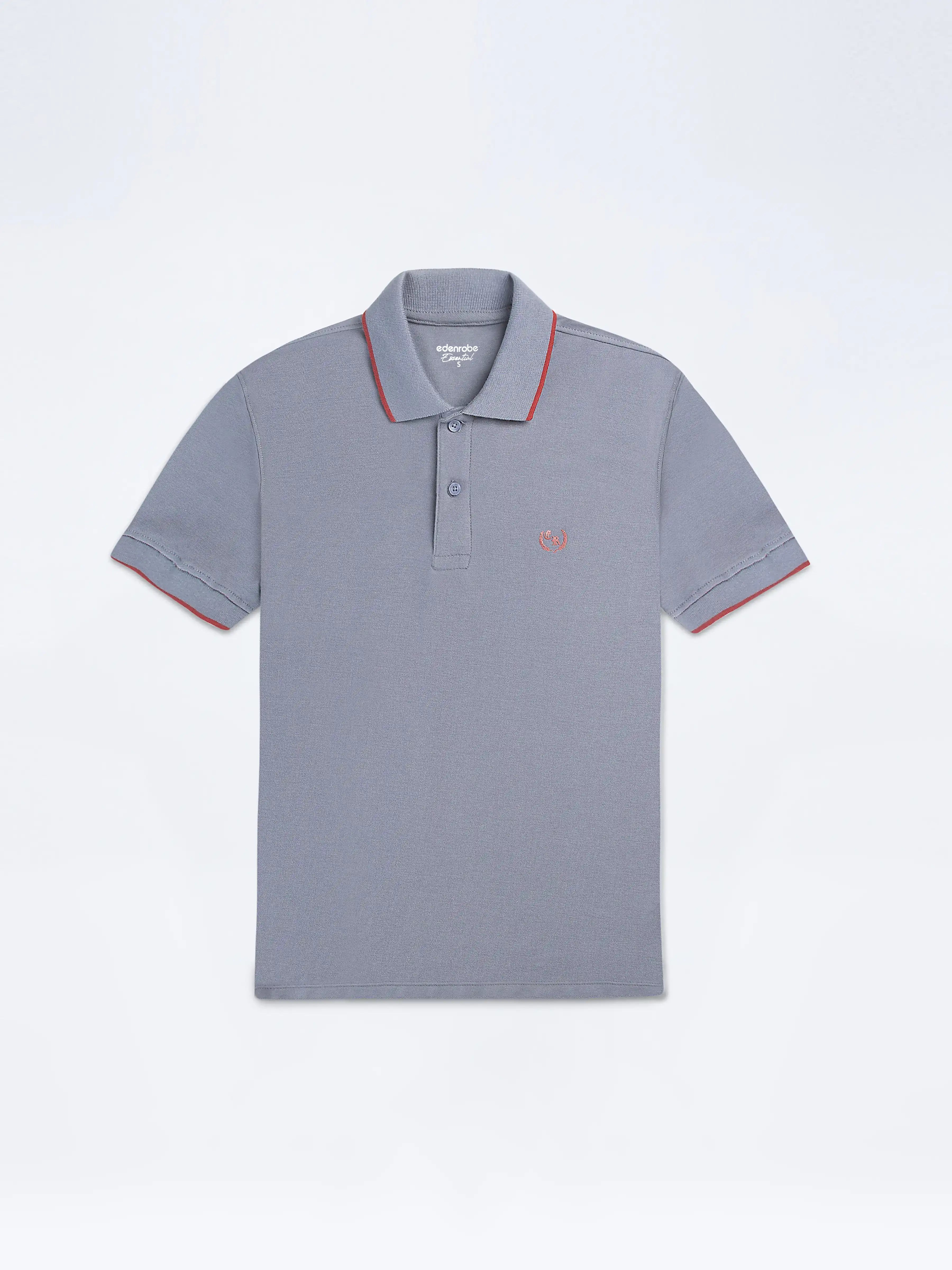 Men's Slate Blue Polo Shirt - EMTPS24-025