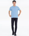 Men's Teal Blue Polo Shirt - EMTPS24-031