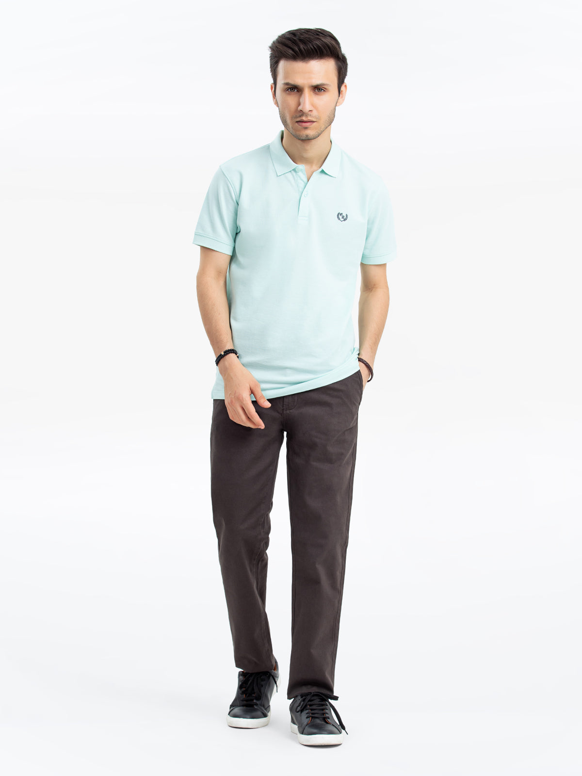 Men's Light Blue Polo Shirt - EMTPS24-036