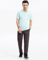 Men's Light Blue Polo Shirt - EMTPS24-036