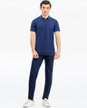 Men's Navy Blue Polo Shirt - EMTPS24-065