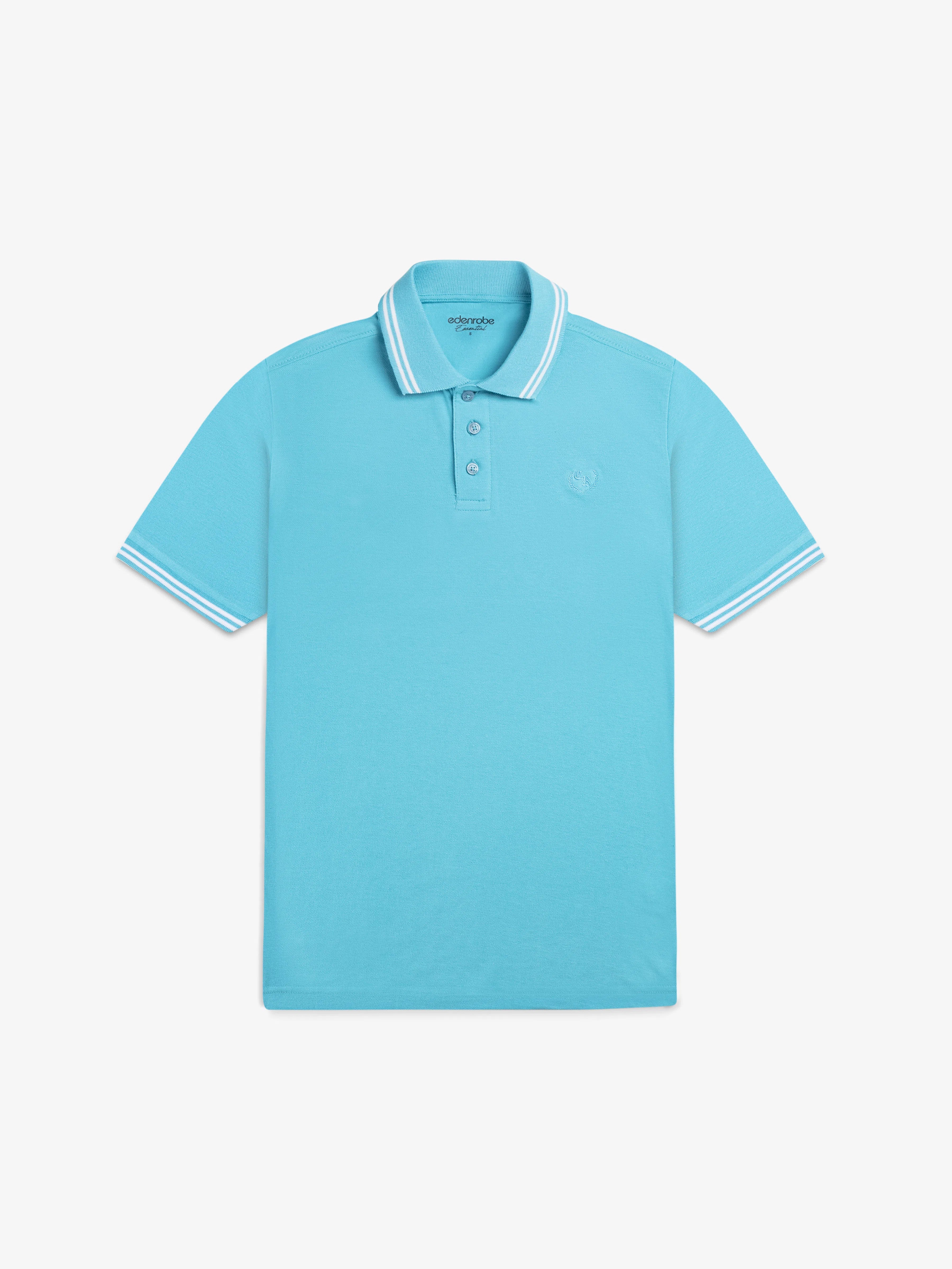 Men's Turquoise Polo Shirt - EMTPS24-074