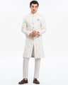 Men's Off White Sherwani - EMTS23-7222