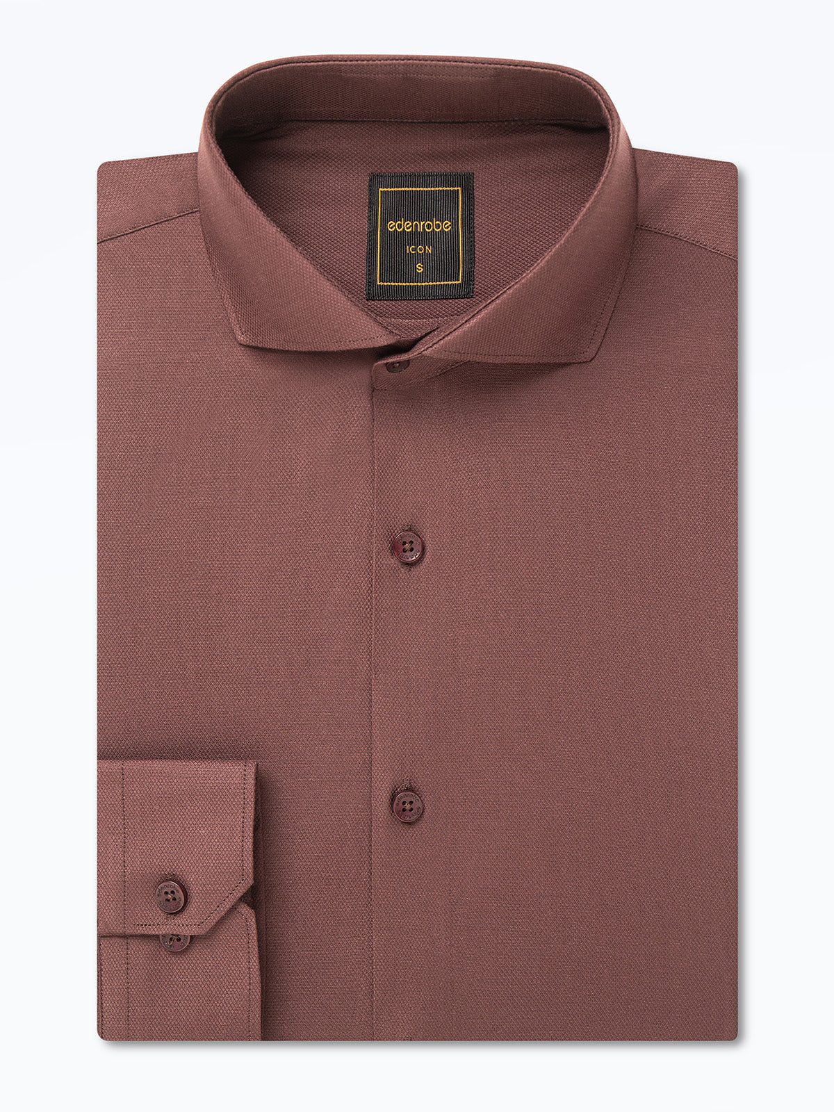 Men's Maroon Shirt - EMTSI24-50700