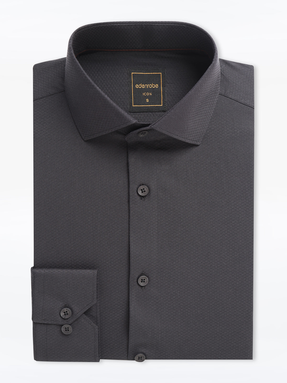 Men's Black Shirt - EMTSI24-50701