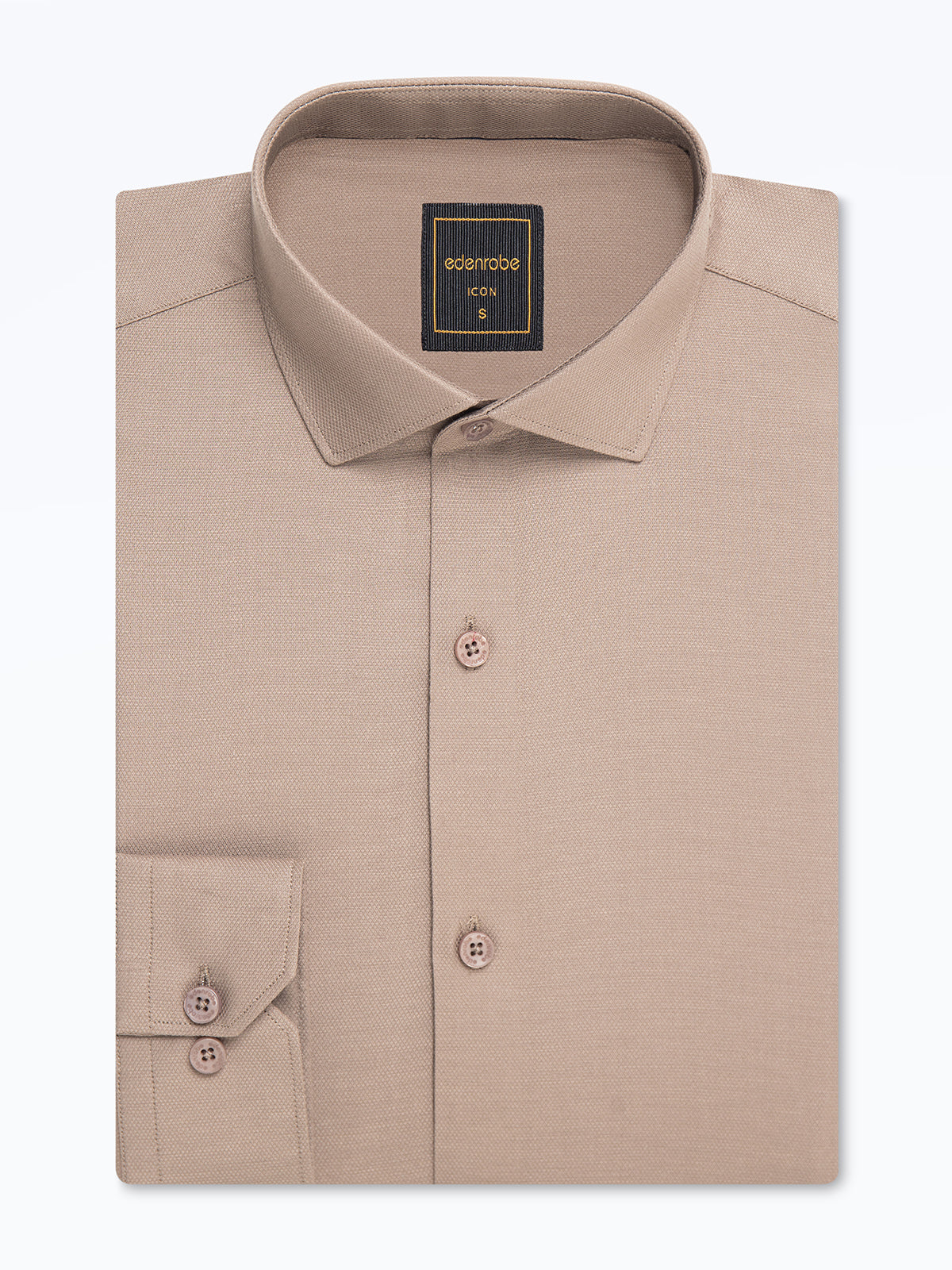 Men's Brown Shirt - EMTSI24-50703