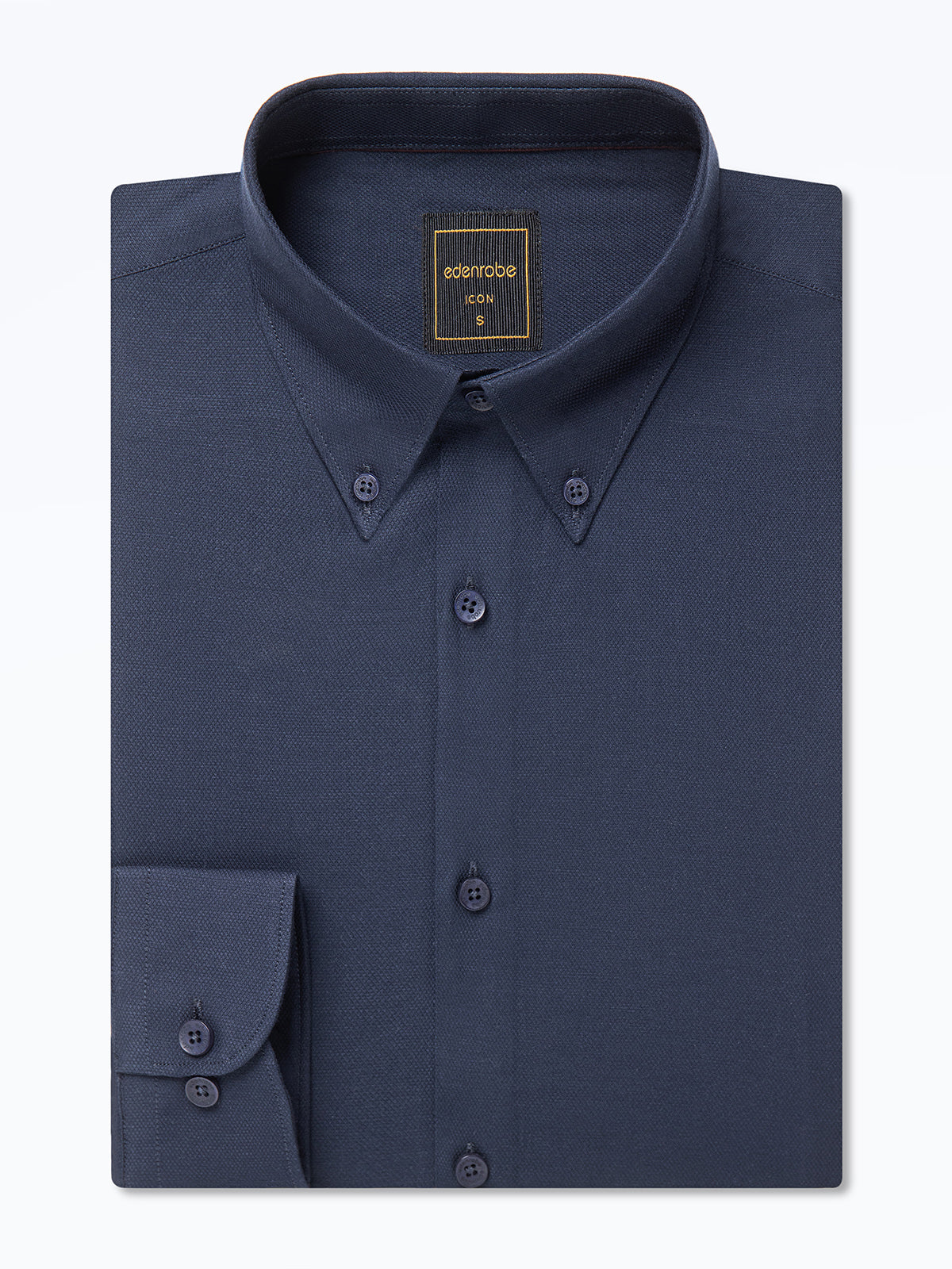 Men's Navy Blue Shirt - EMTSI24-50705