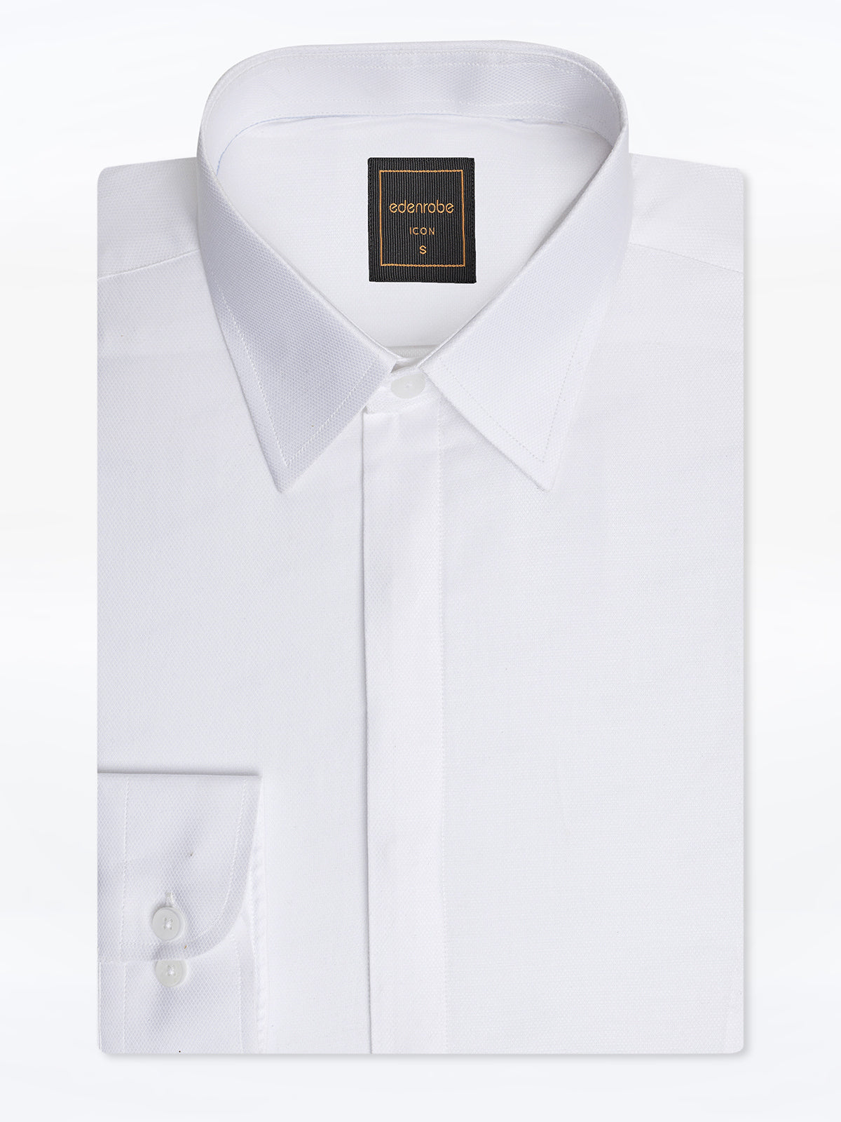 Men's White Shirt - EMTSI24-50707