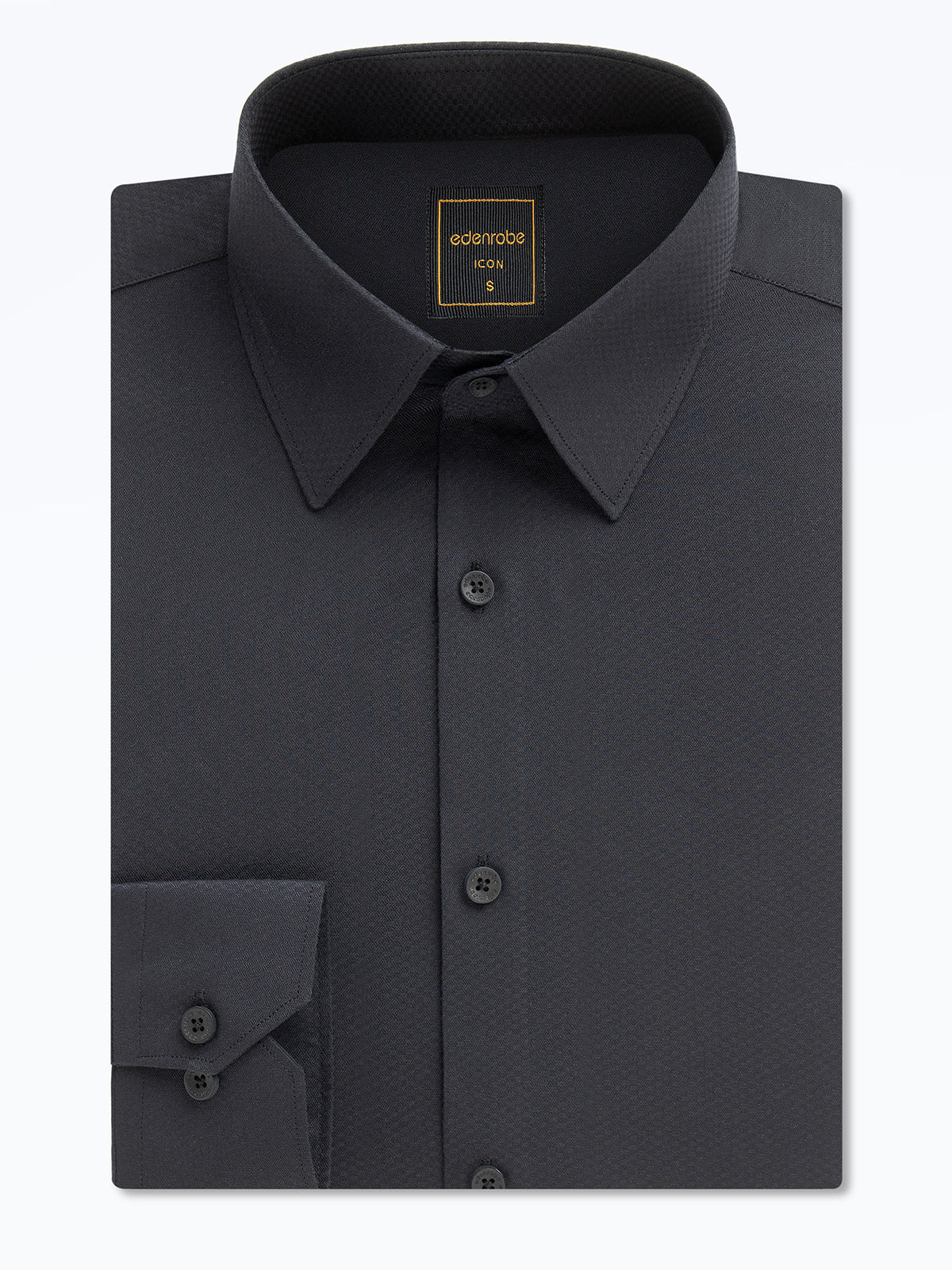 Men's Black Shirt - EMTSI24-50708