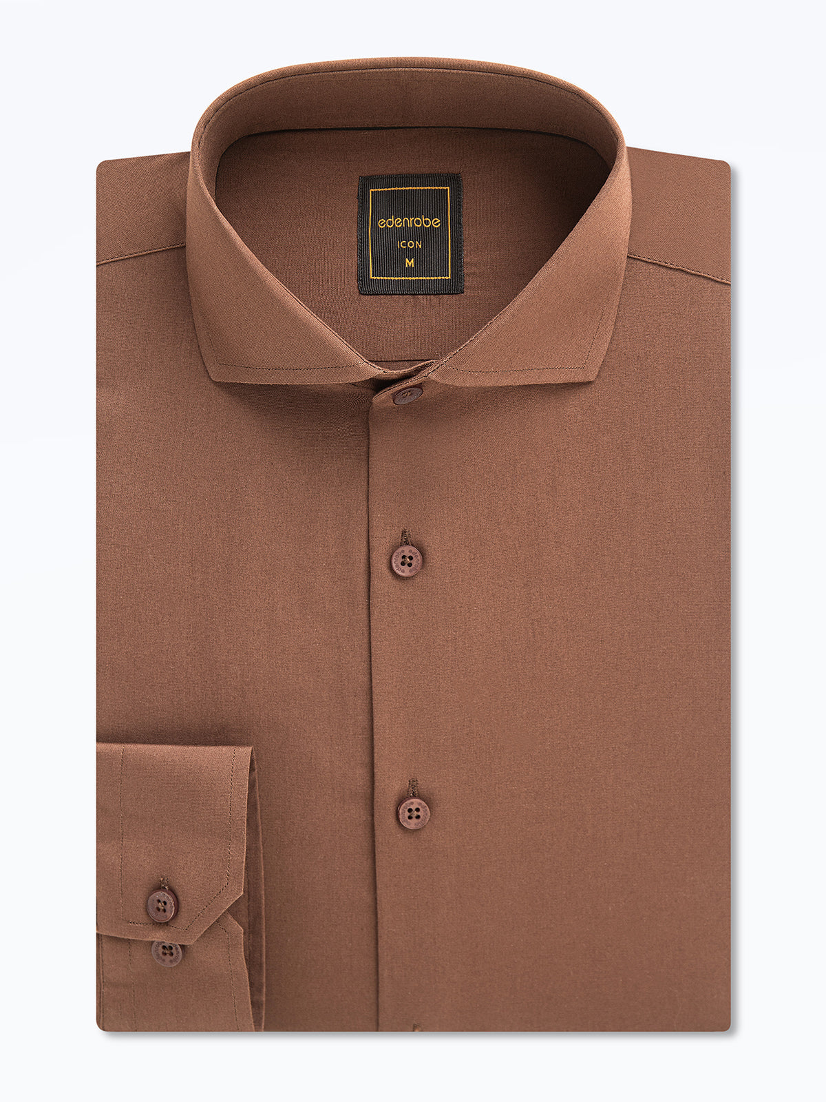 Men's Brown Shirt - EMTSI24-50710