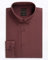 Men's Maroon Shirt - EMTSI24-50732