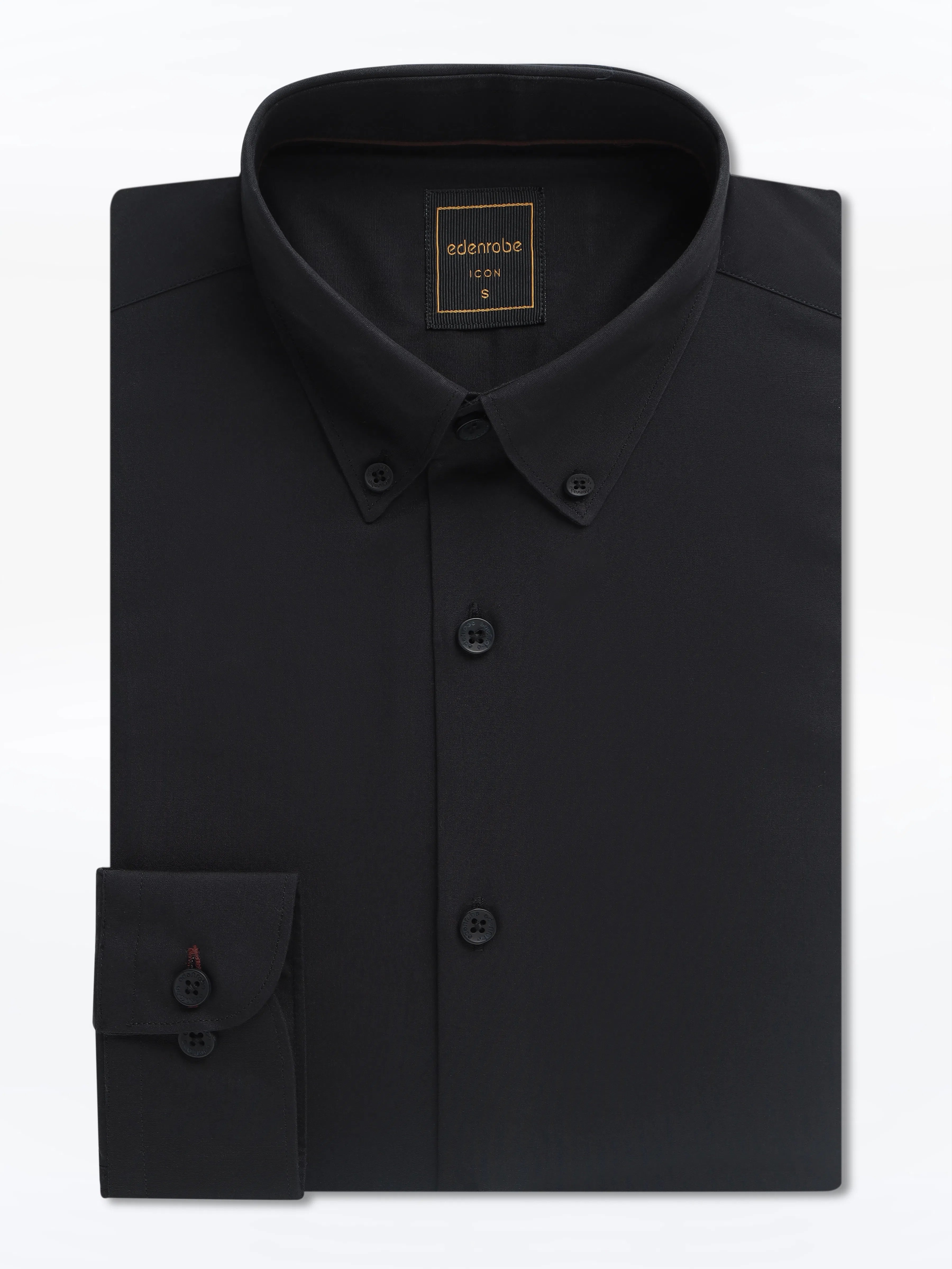 Men's Black Shirt - EMTSI24-50737