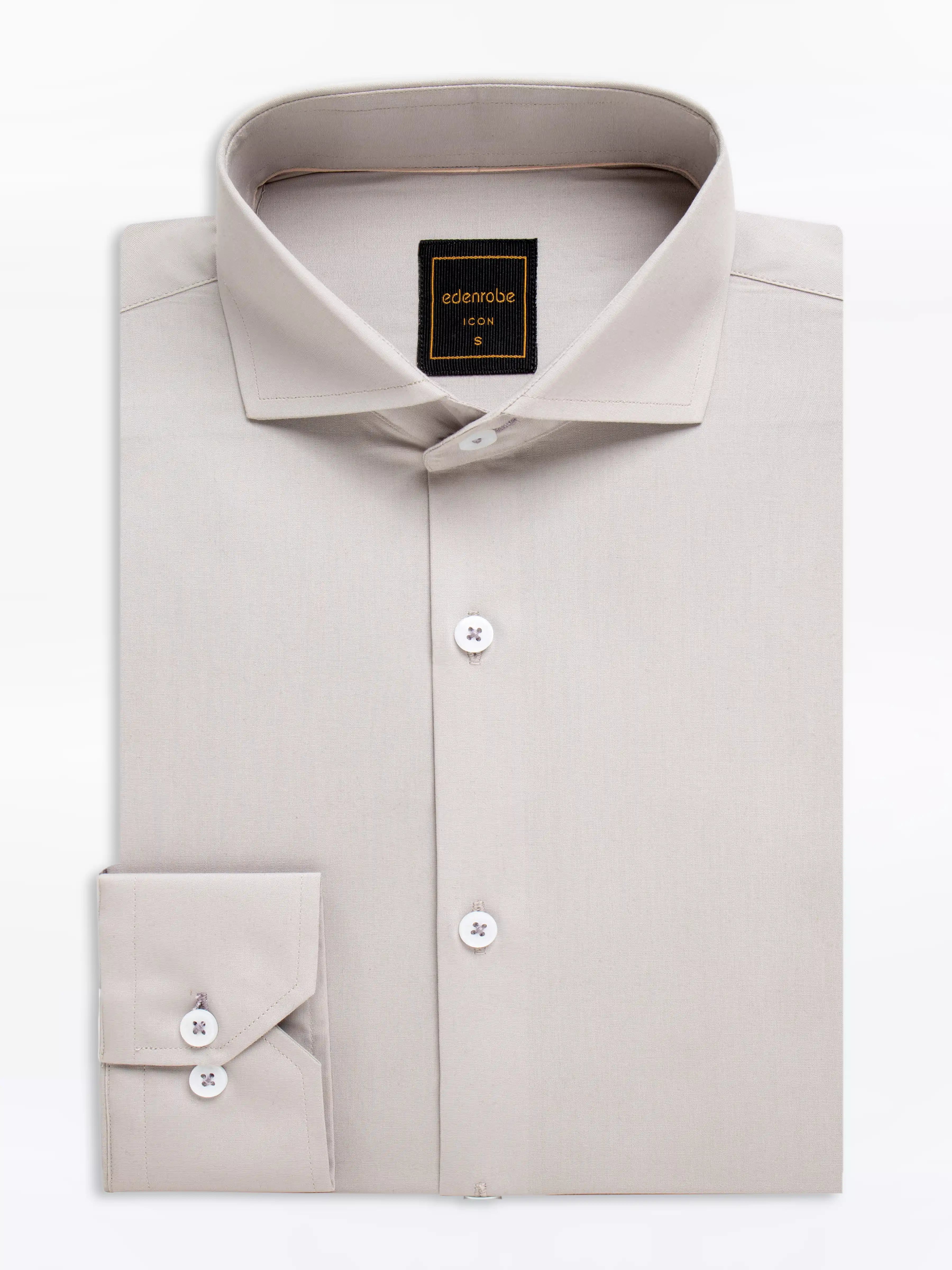 Men's Light Grey Shirt - EMTSI24-50738