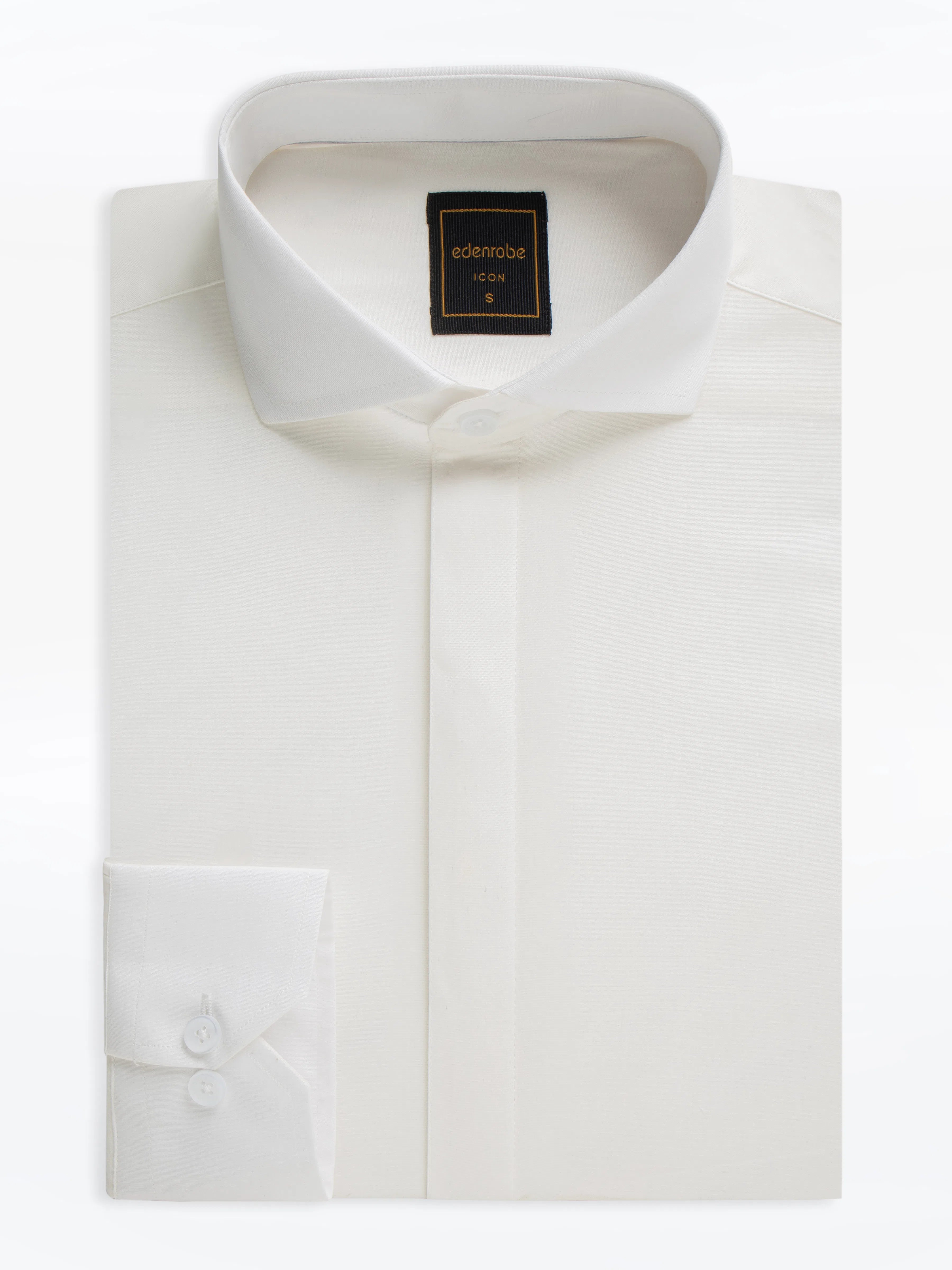 Men's Off White Shirt - EMTSI24-50743