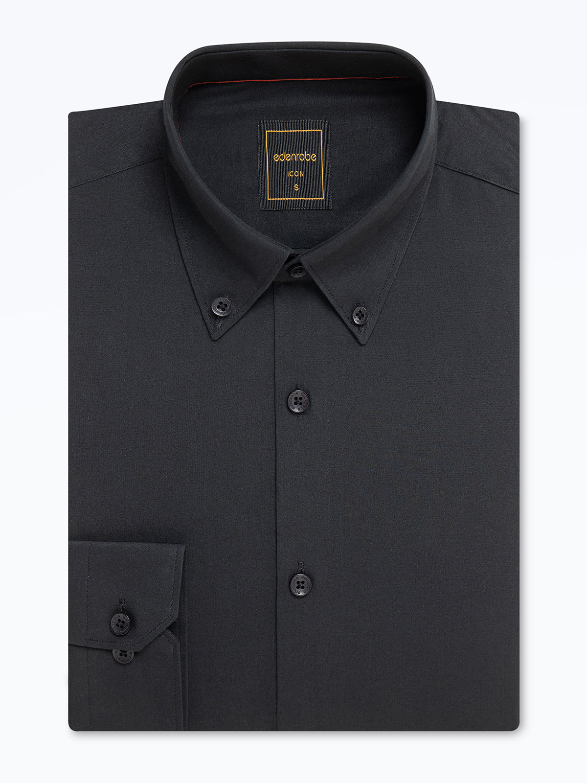 Men's Black Shirt - EMTSI24-50681