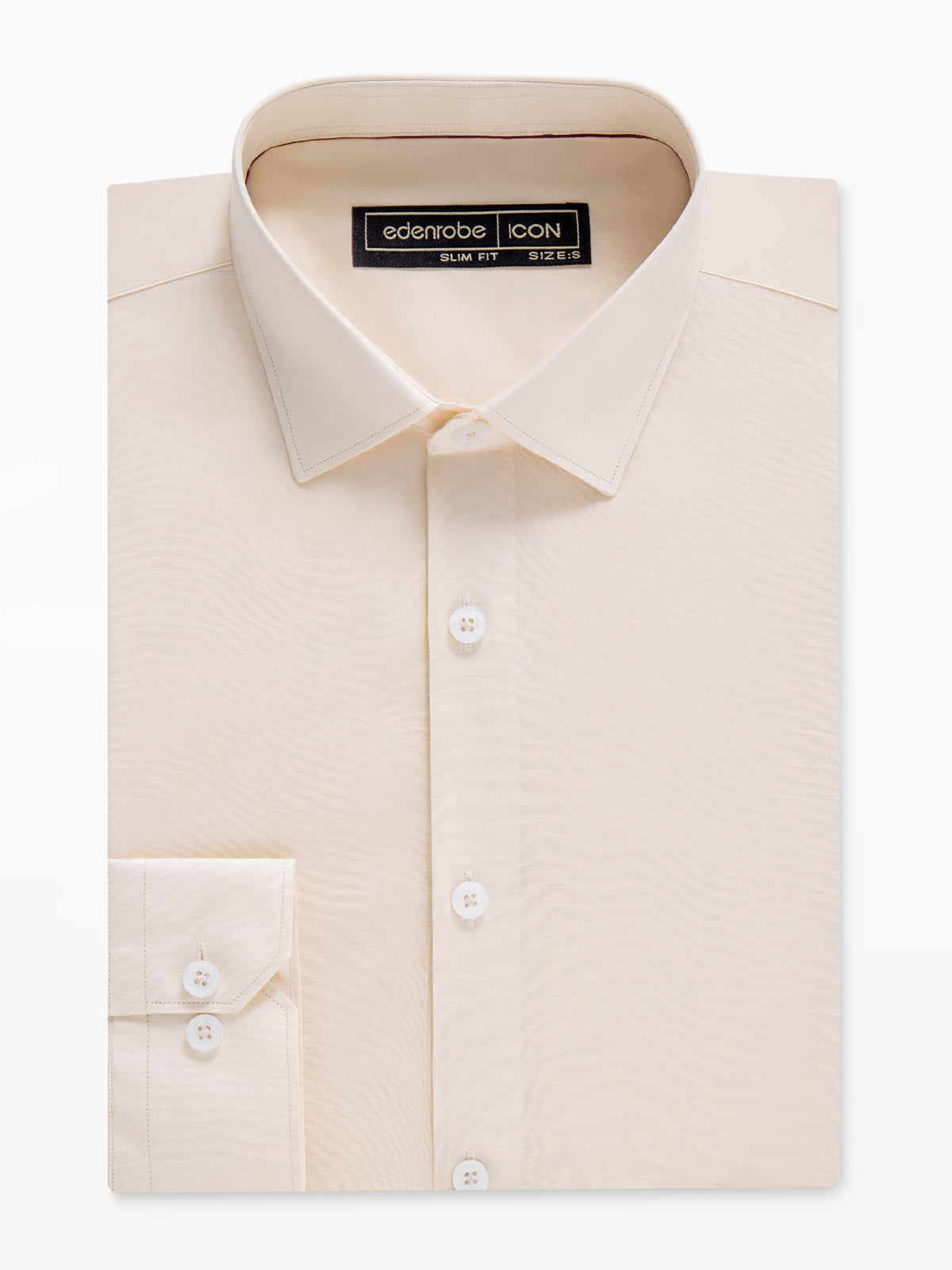 Men's Cream Shirt - EMTSI24-50683