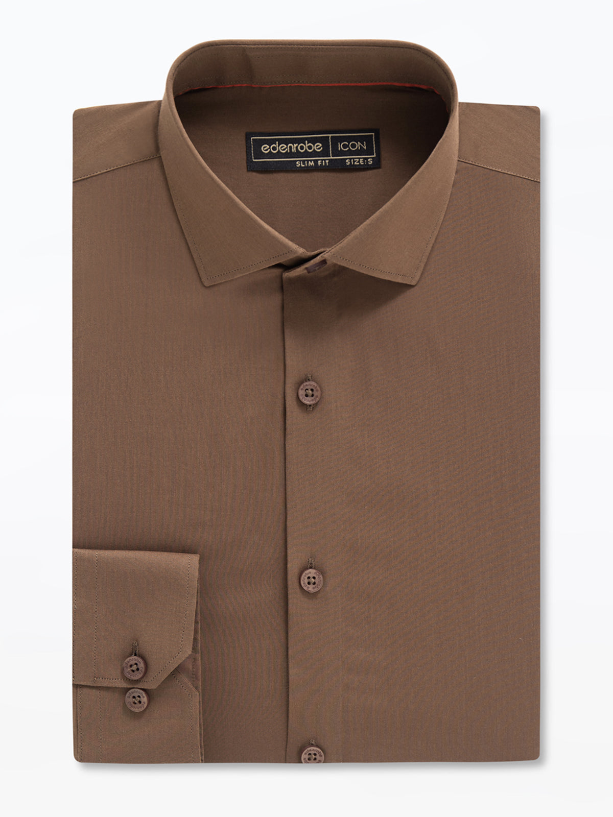 Men's Brown Shirt - EMTSI24-50686