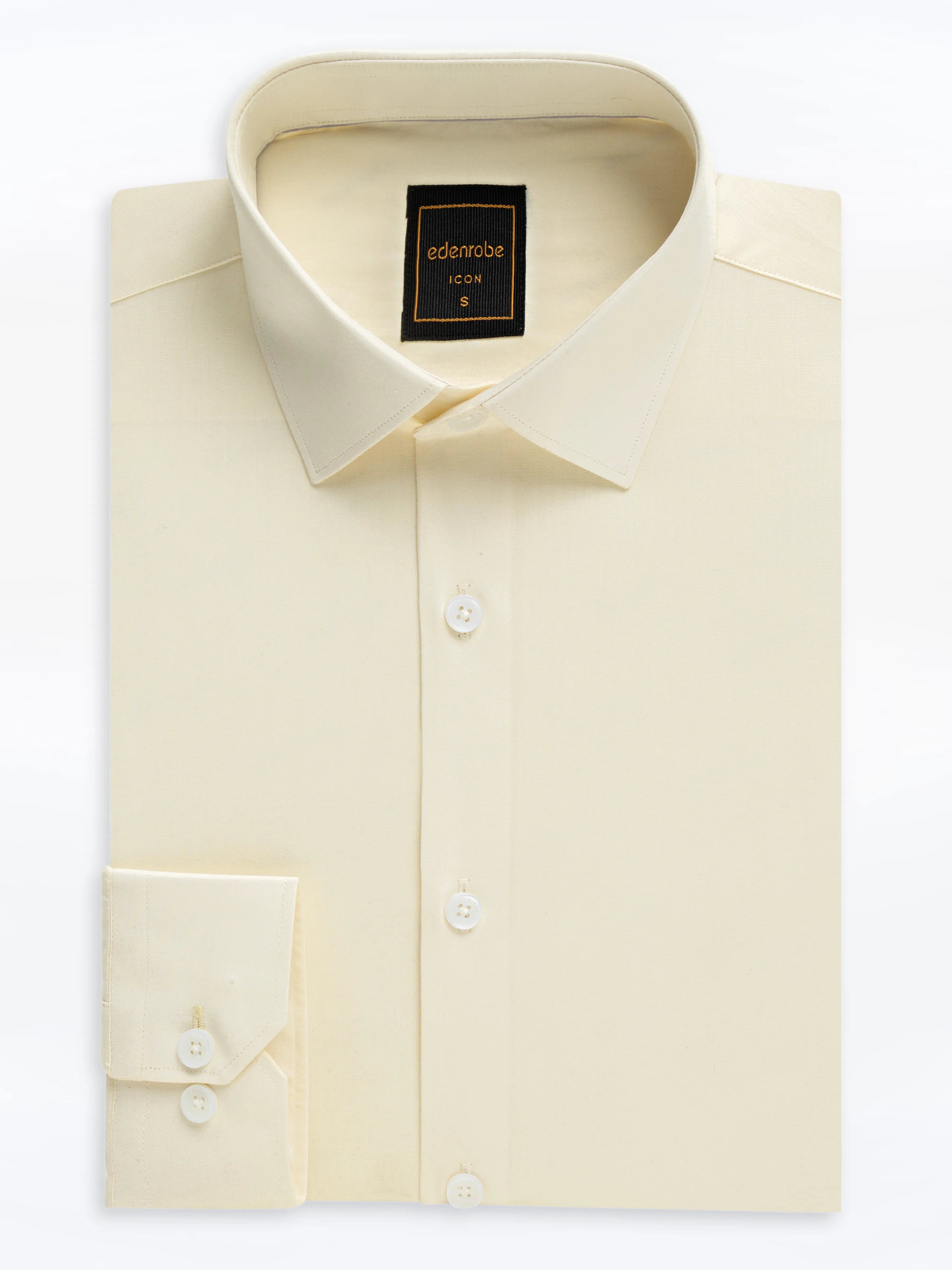 Men's Dark Cream Shirt - EMTSI24-50733