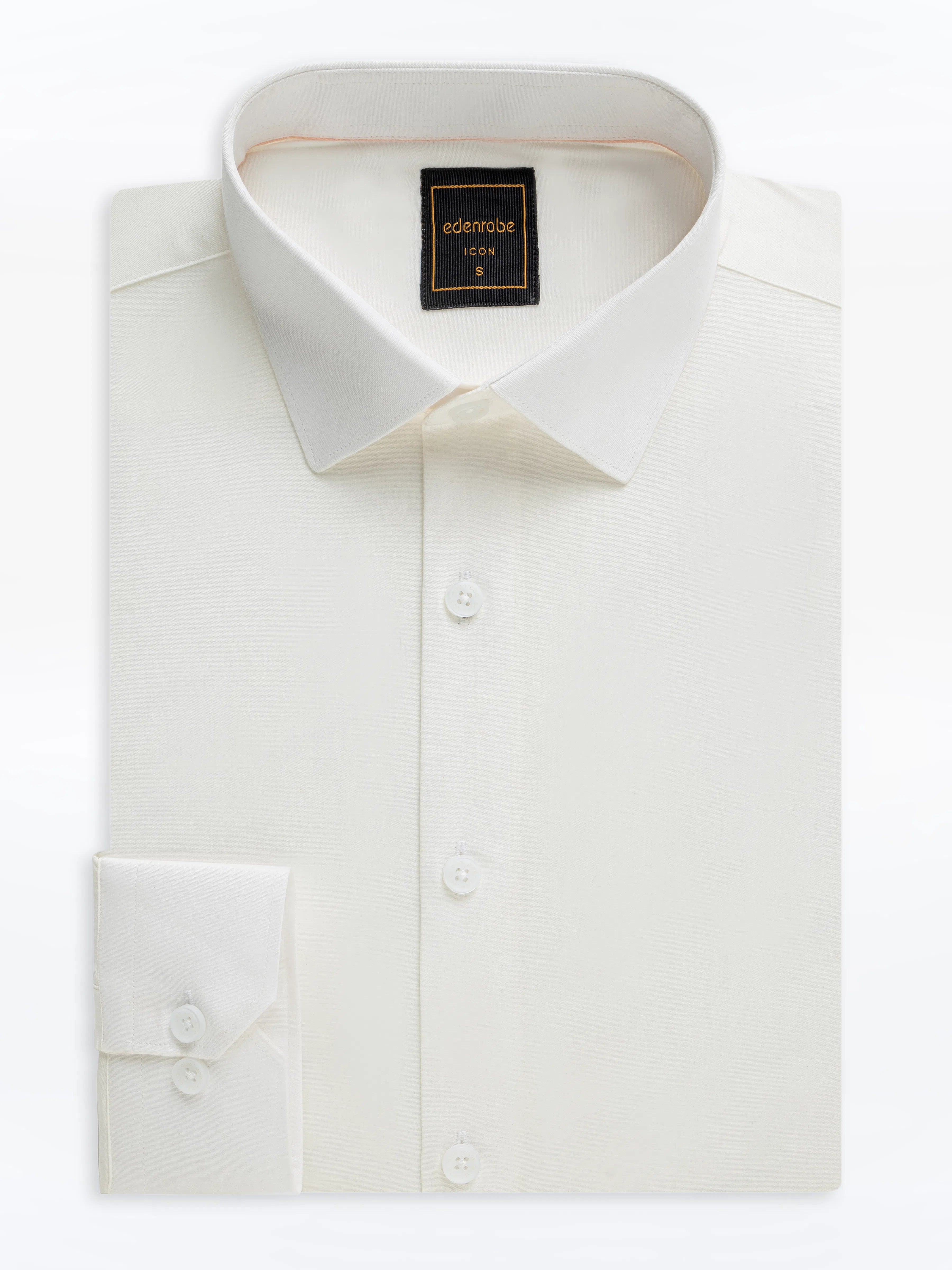 Men's Pearl White Shirt - EMTSI24-50734