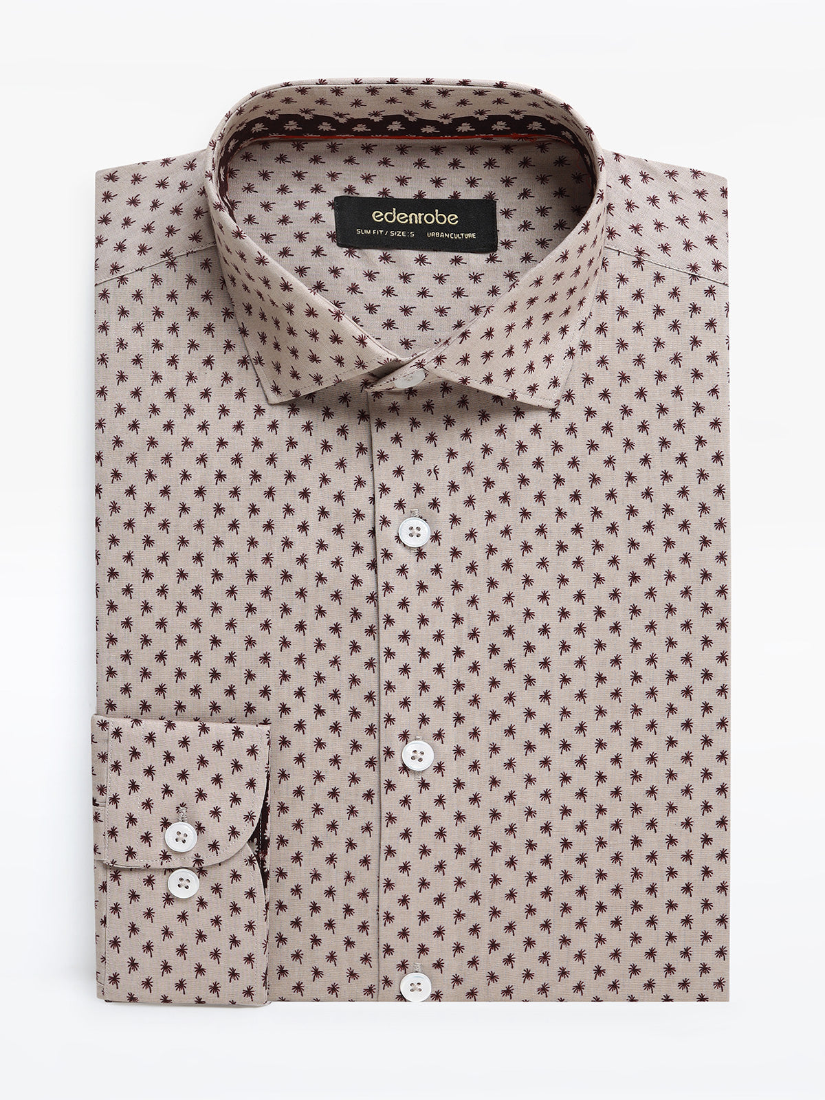 Men's Light Coffee Shirt - EMTSUC24-205