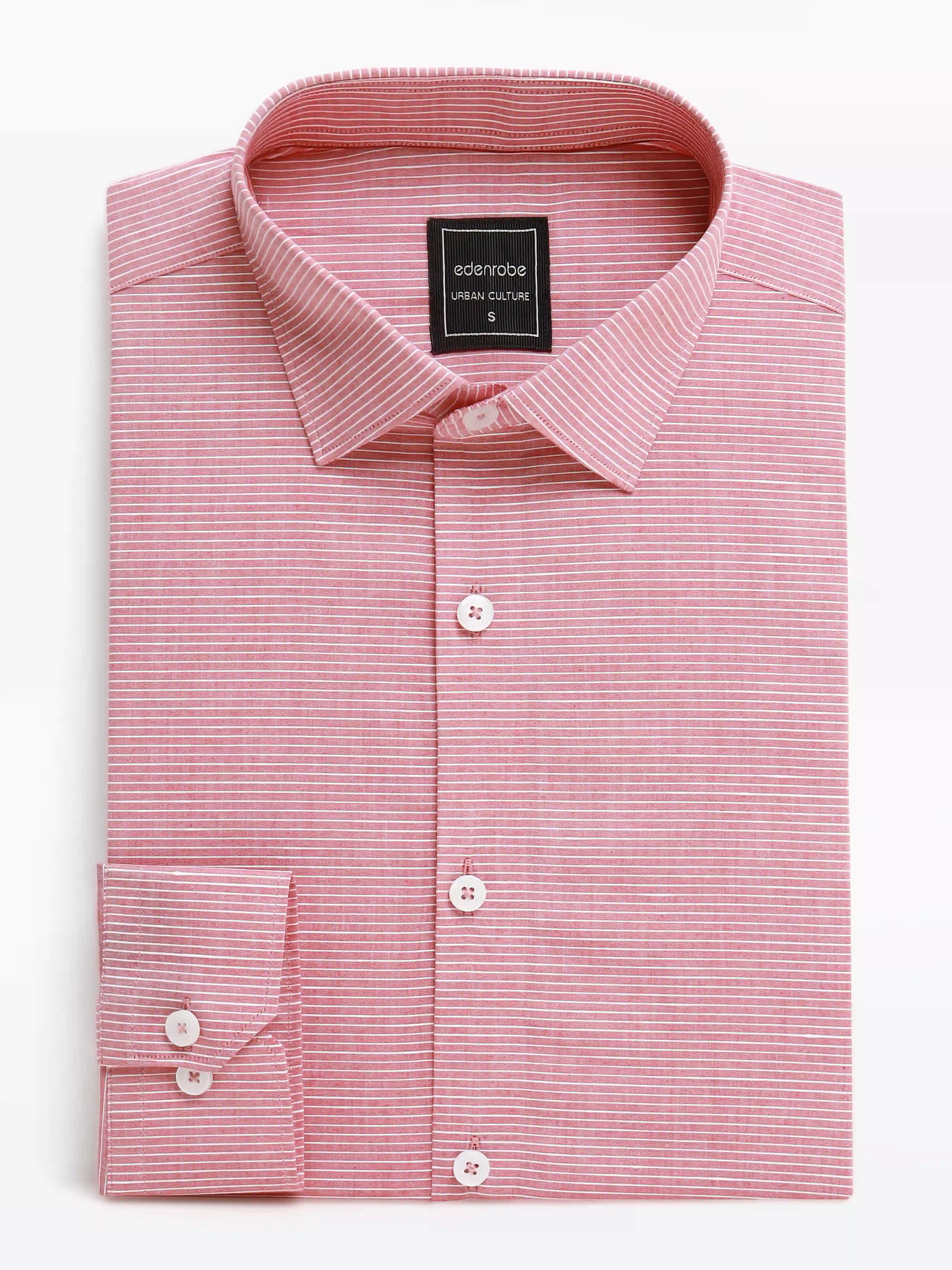 Men's Light Pink Shirt - EMTSUC24-212