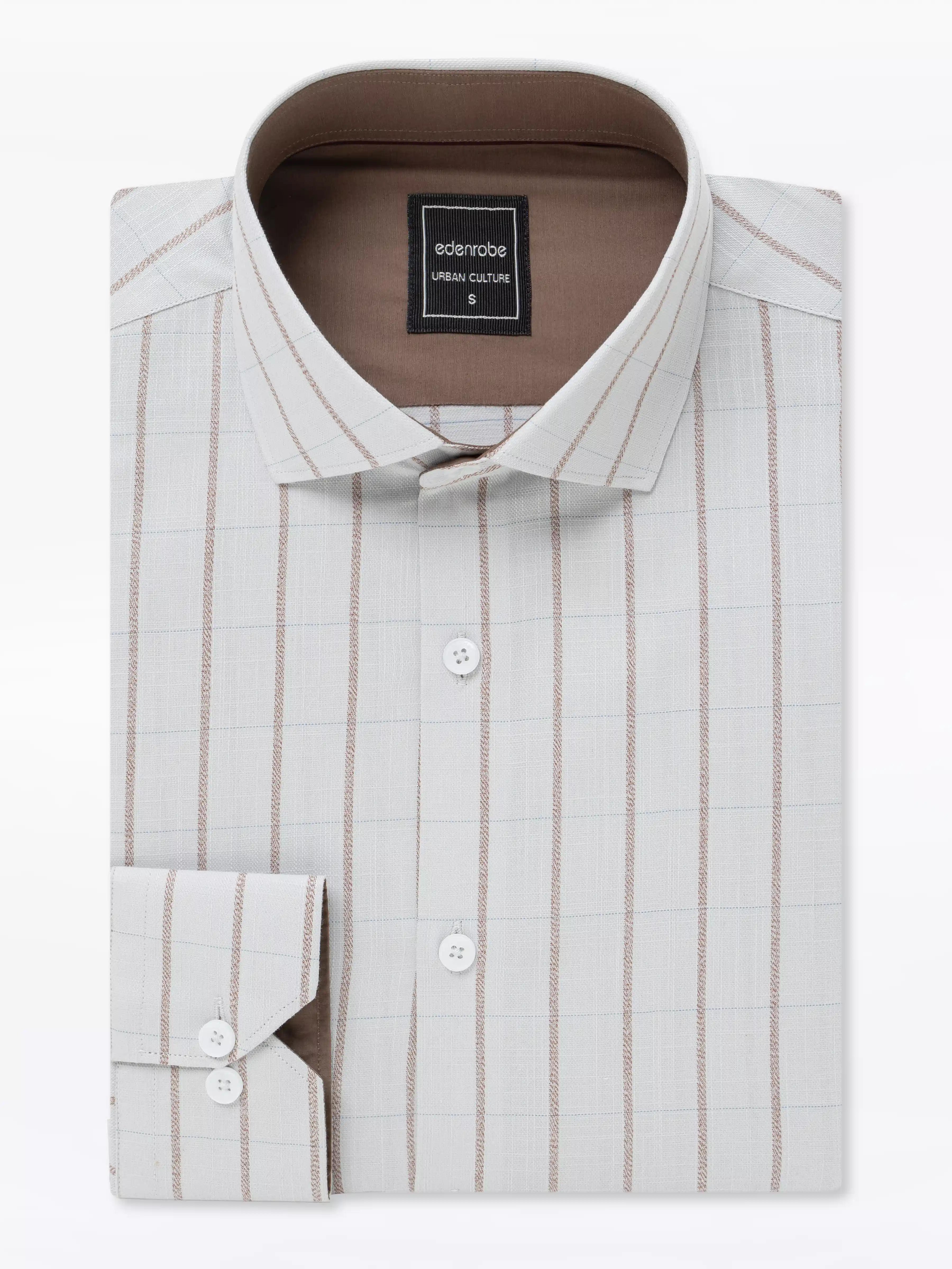 Men's Light Grey Shirt - EMTSUC24-213