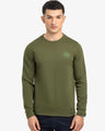 Men's Olive Sweatshirt - EMTSS24-007