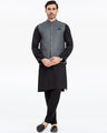 Men's Royal Grey Waist Coat - EMTWCP24-35925