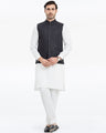 Men's Black Waist Coat - EMTWCP24-35926