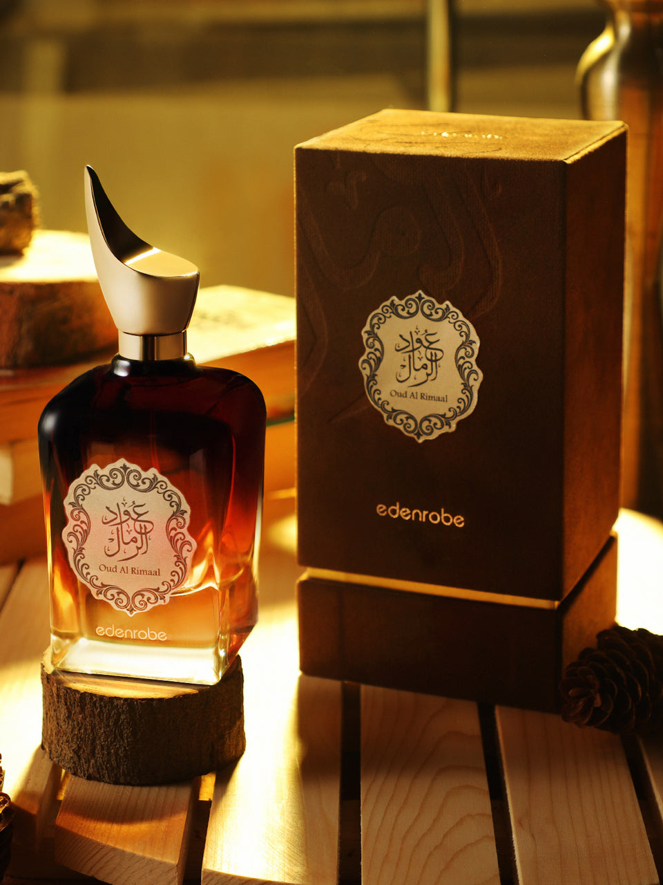 edenrobe Unisex Fragrance 100ML - EBUF-Oud Al Rimaal – edenrobe Pakistan