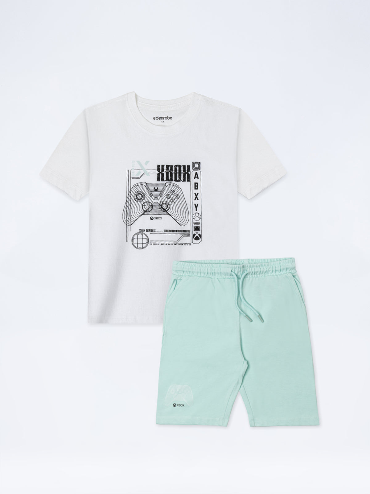 Boy's White Co Ord Set - EBTCS24-024