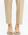 Women's Beige Trouser - EWBS24-76582