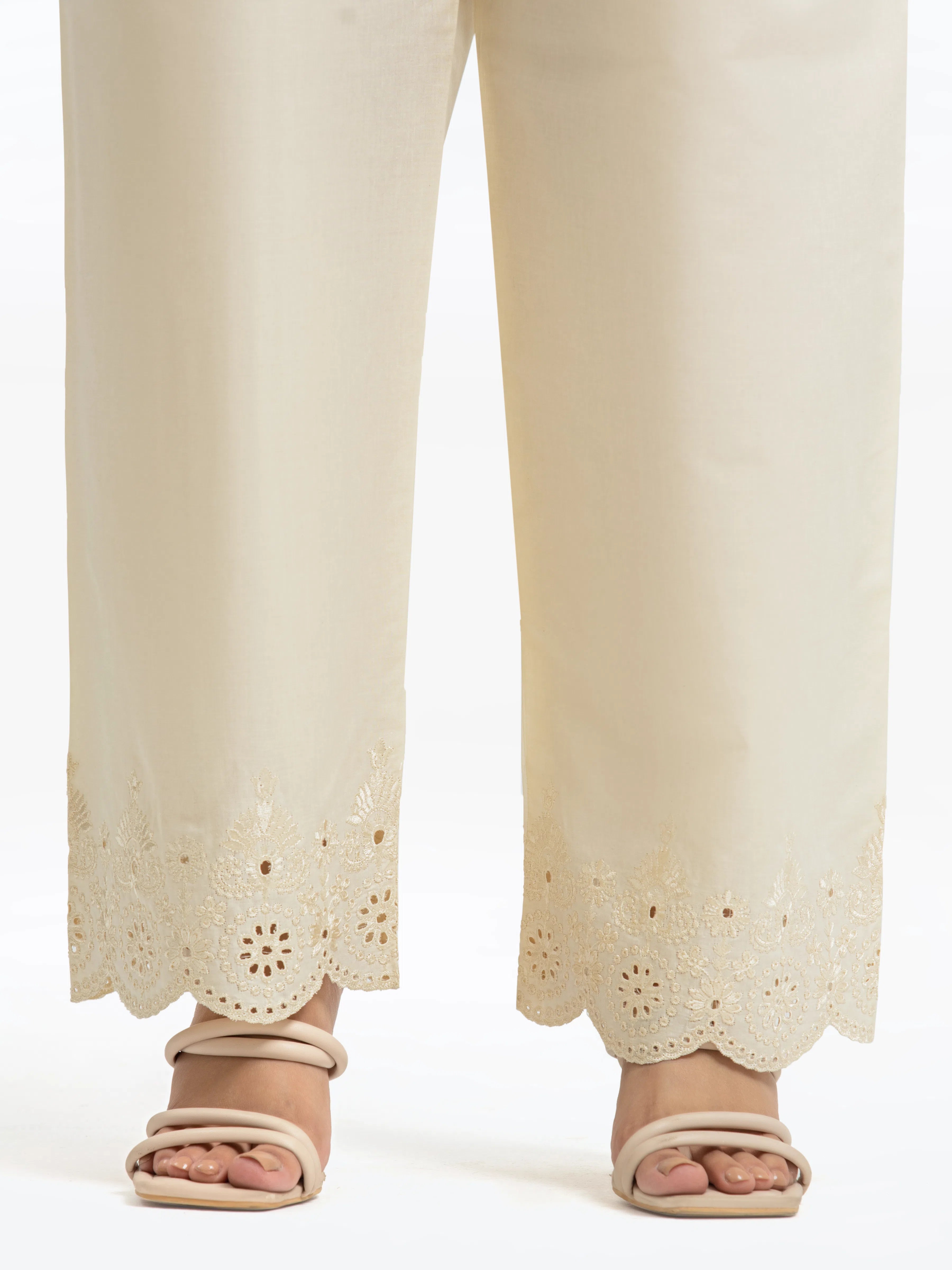 Women's Cream Trouser - EWBE24-76581