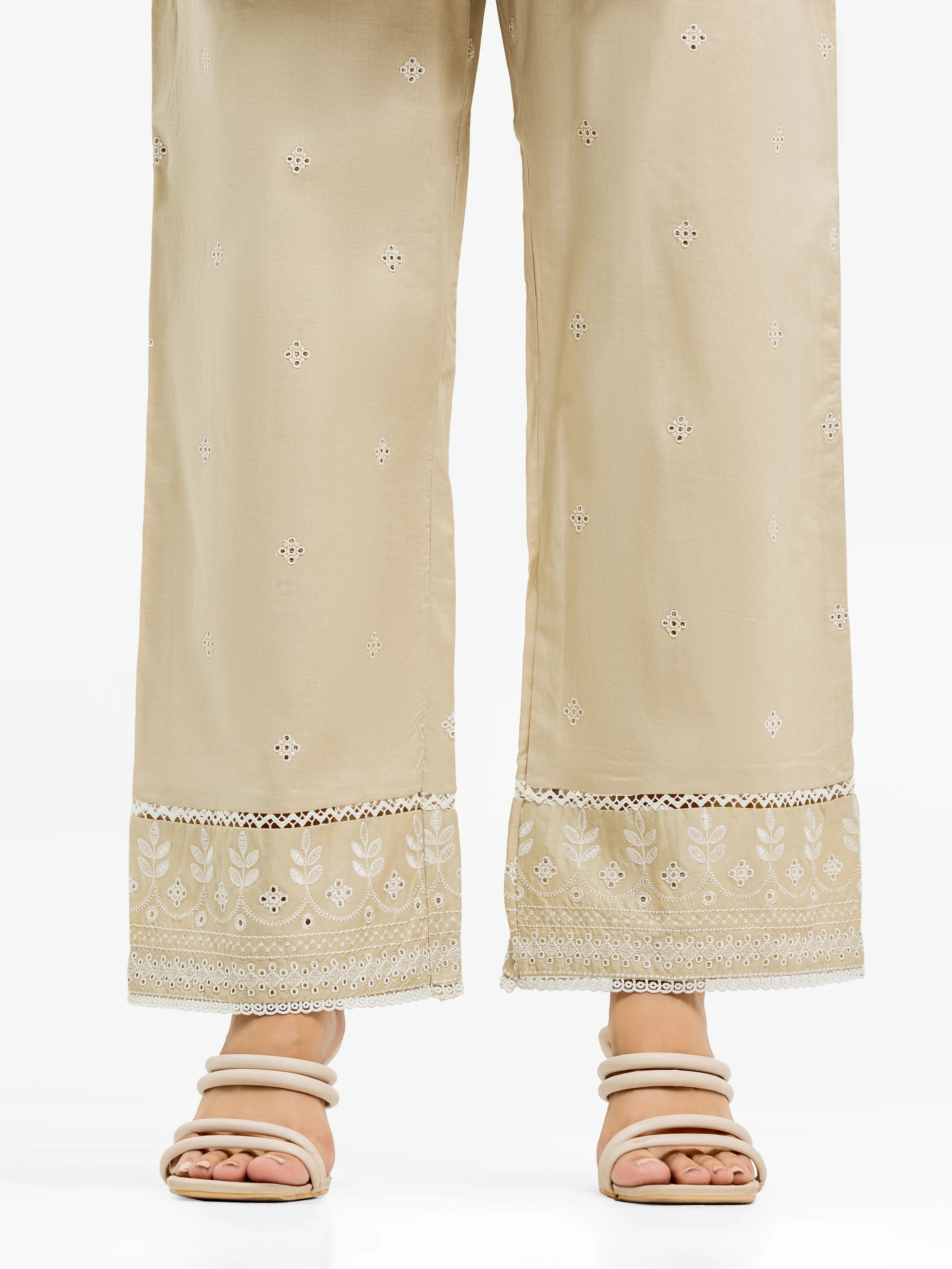 Women's Beige Trouser - EWBE24-76583