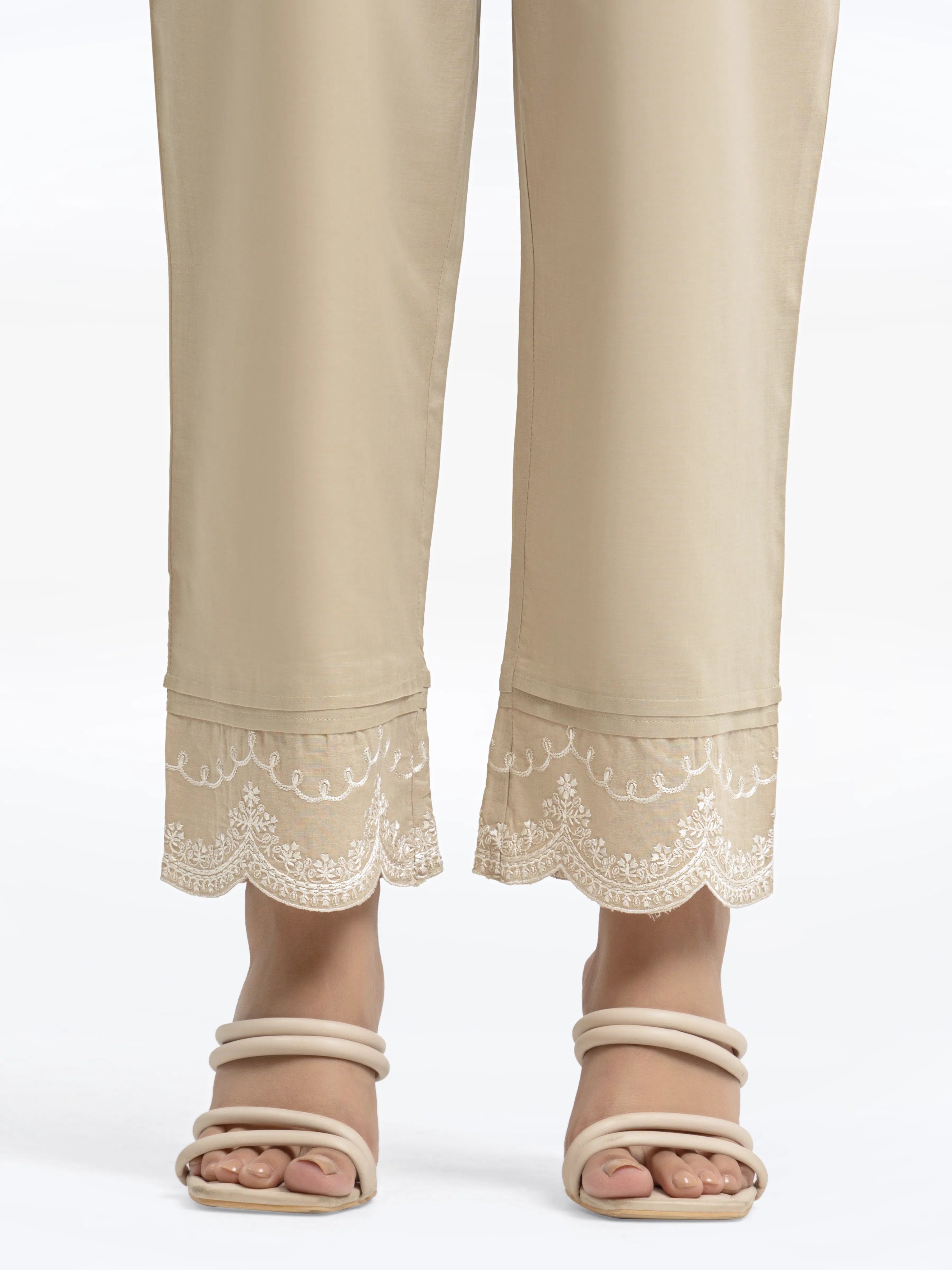 Women's Beige Trouser - EWBE24-76584