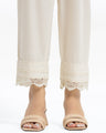 Women's Cream Trouser - EWBEB24-76575